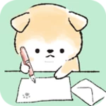 sticky note animal life android application logo